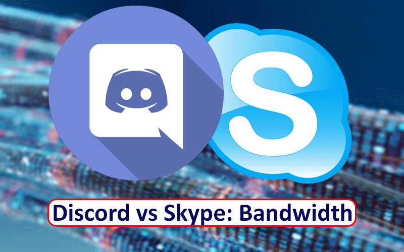 Discord vs Skype Bandwidth