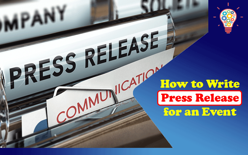 How to Write a Press Release for an Event