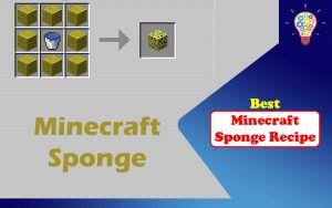 Minecraft Sponge Recipe