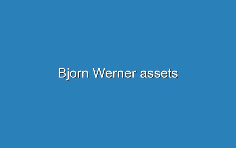 bjorn werner assets 10395