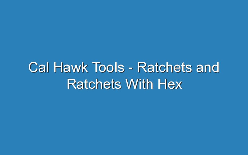 cal hawk tools ratchets and ratchets with hex sockets 17685