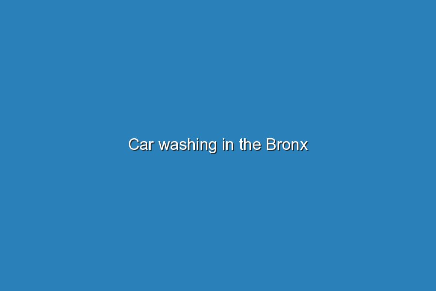 car washing in the