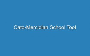 cato mercidian school tool 17513