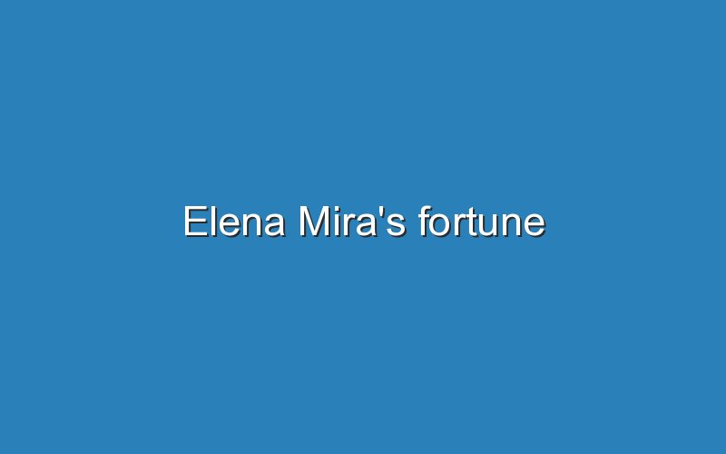 elena miras fortune 11528