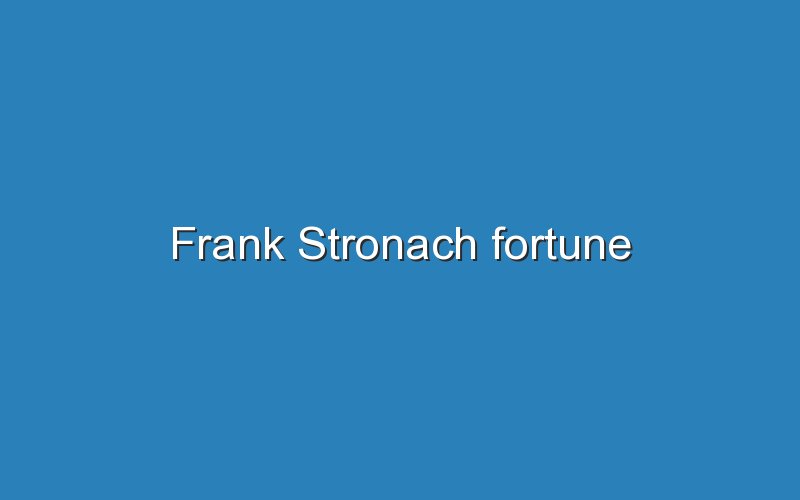 frank stronach fortune 11764