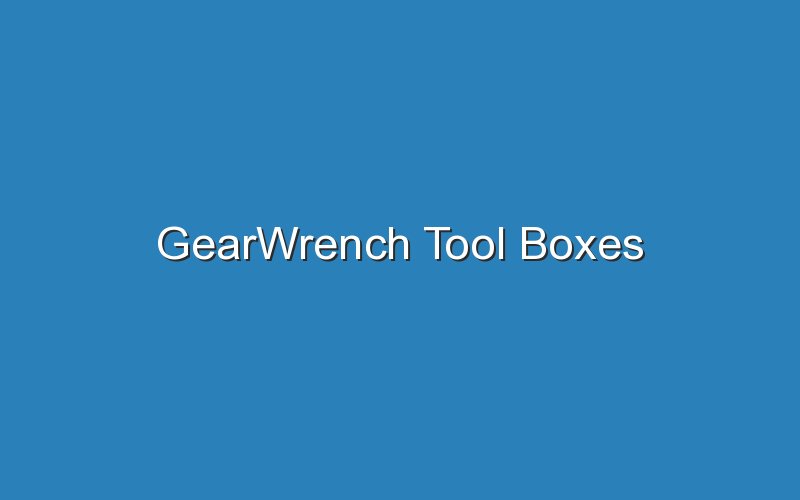 gearwrench tool