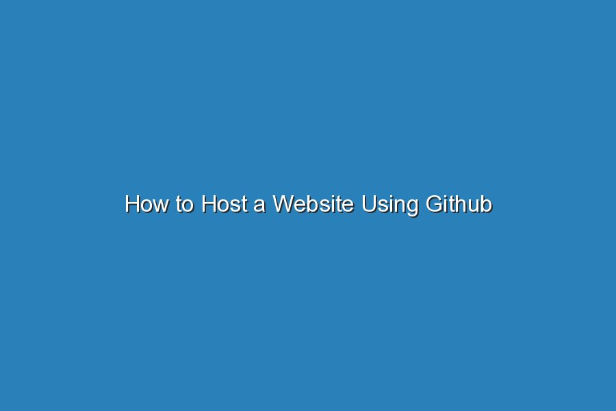 How To Host A Website Using Github Updated Ideas