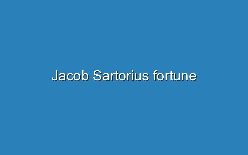 jacob sartorius fortune 11738