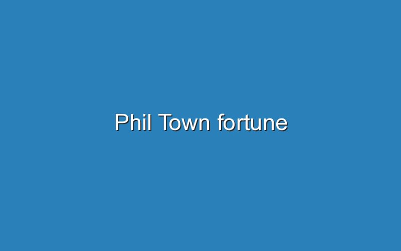 phil town fortune 12625