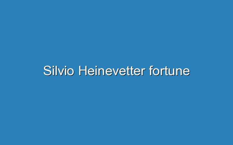 silvio heinevetter fortune 12649