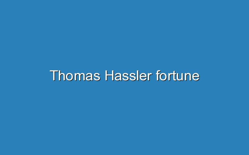 thomas hassler fortune 10512