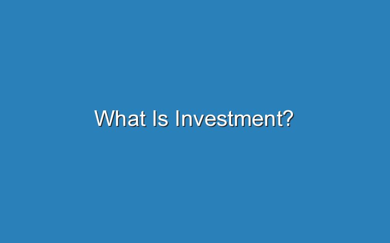 what is investment 16898