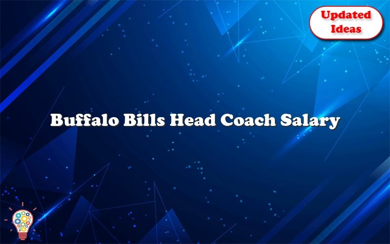 buffalo bills head coach salary 29930