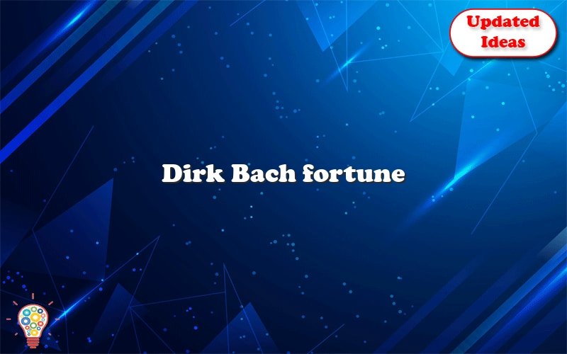 dirk bach fortune 11095