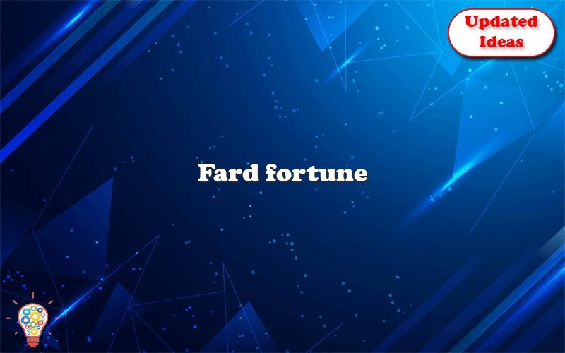 fard fortune 10580