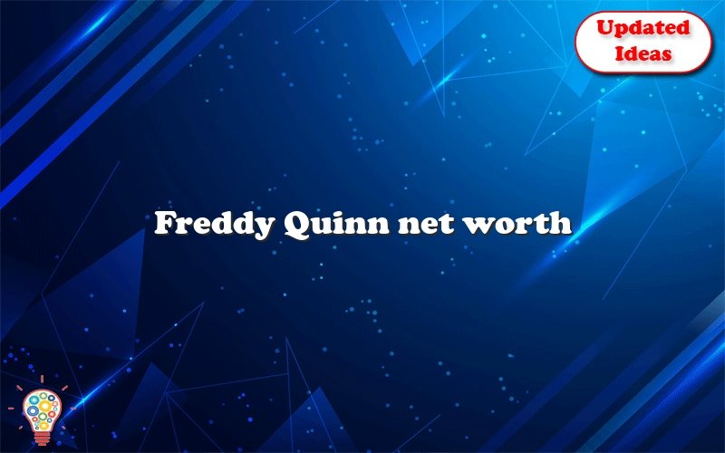 freddy quinn net worth 10944