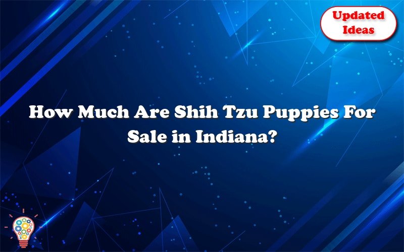 how much are shih tzu puppies for sale in indiana 39822