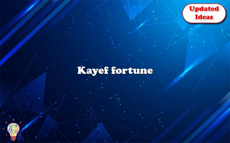 kayef fortune 11052