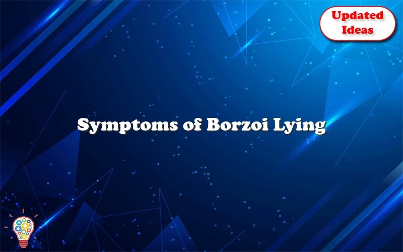 symptoms of borzoi lying 39063