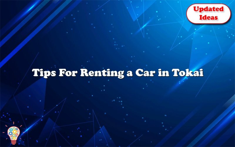 tips for renting a car in tokai 23904