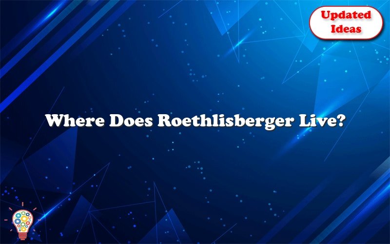 where does roethlisberger live 28917