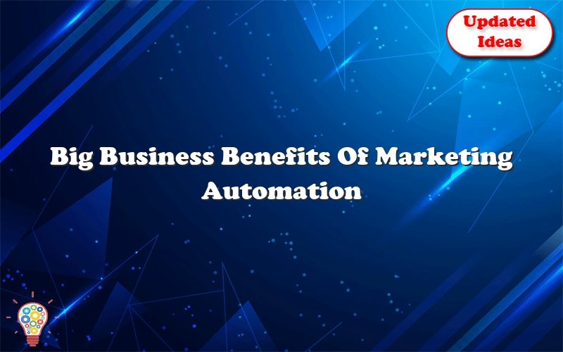 big business benefits of marketing automation 2 51141