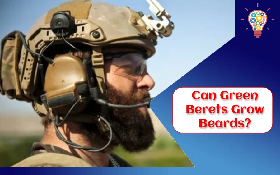 Can Green Berets Grow Beards?