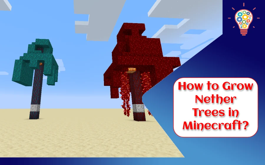 How to Grow Nether Trees in Minecraft?