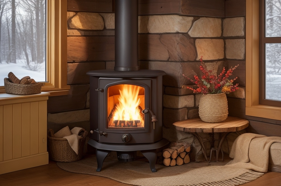 Corner Wood Stove Hearth Ideas: A Cozy Transformation for Your Home