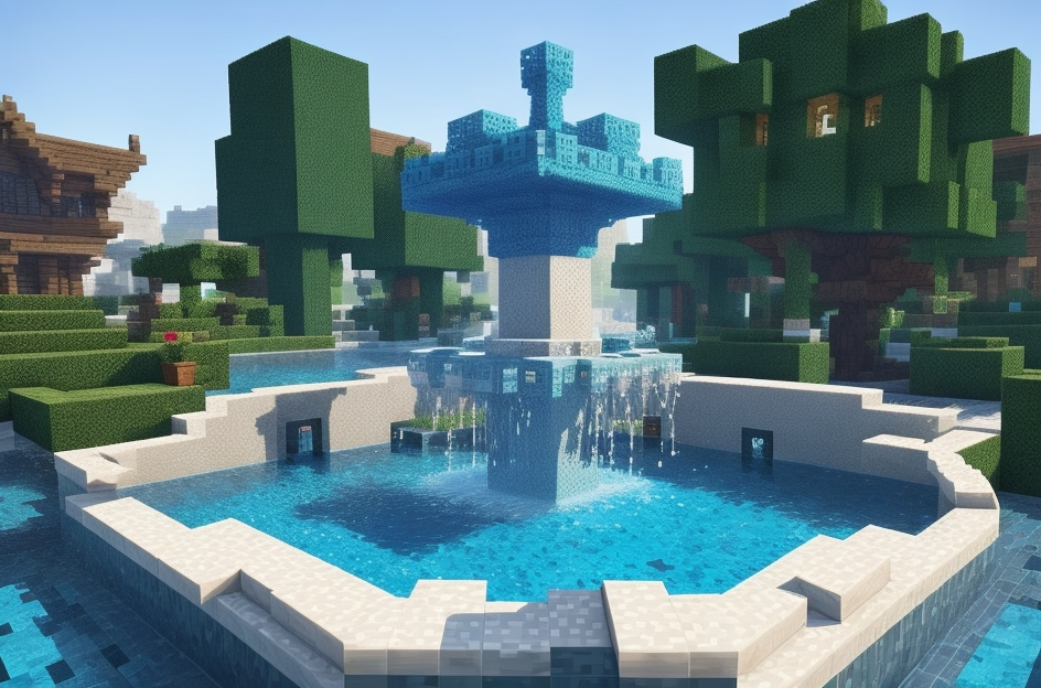 Spruce Up Your Pixelated Paradise: 9 Mesmerizing Minecraft Fountain Ideas